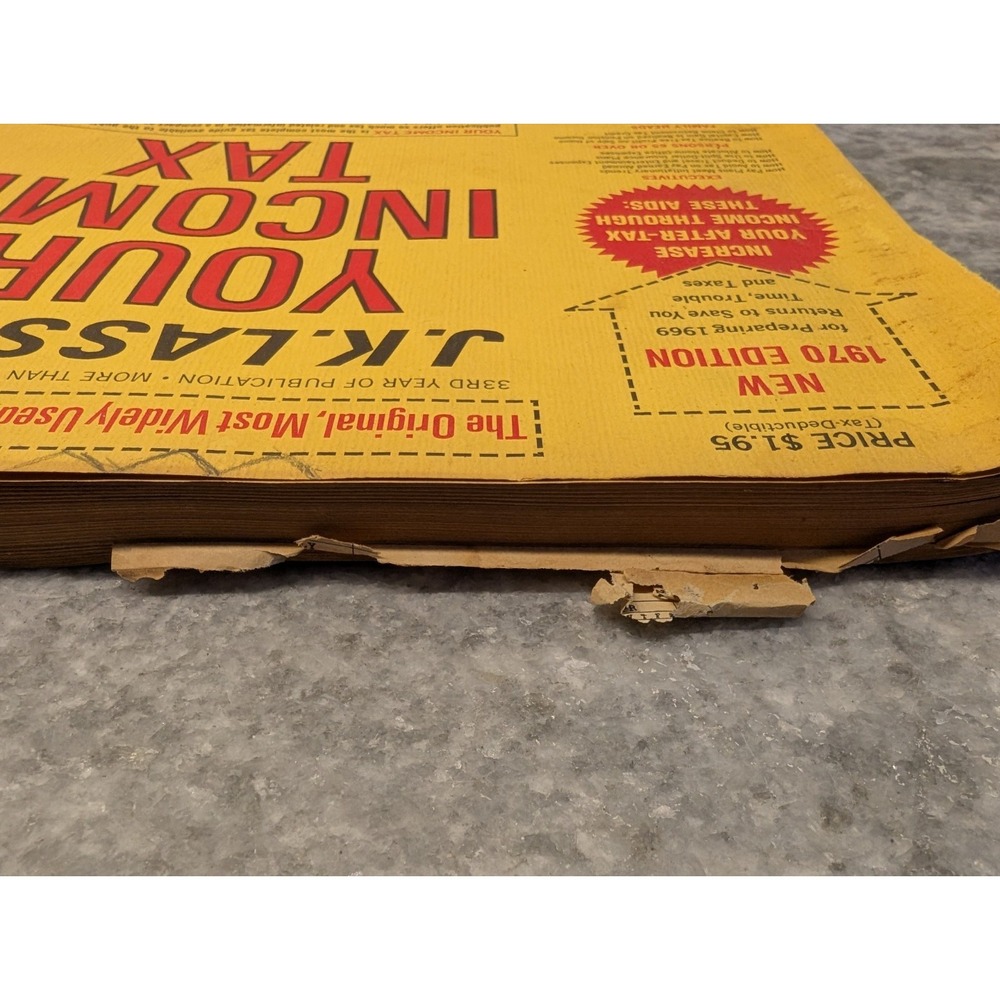J.K. Lasser's Your Income Tax Guide Book 1970 Edition - Picture 7 of 11